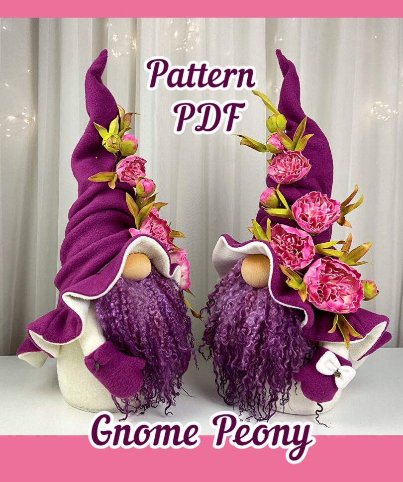 Peony Gnome pattern