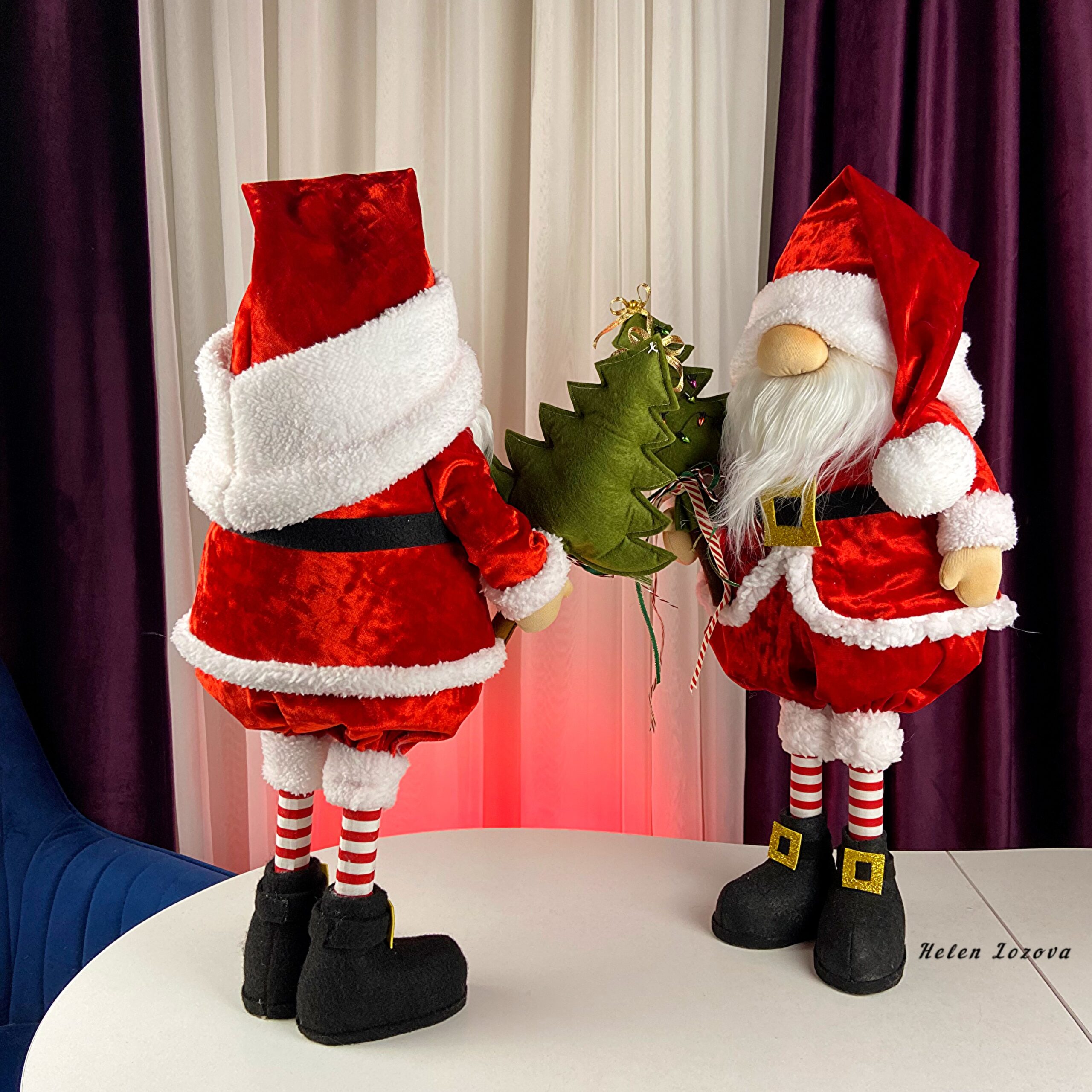pattern pdf scandinavian gnome Big Santa - Image 6
