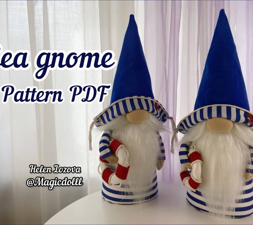 pattern pdf scandinavian sea gnome