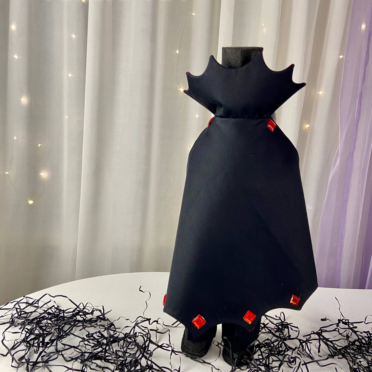 pattern pdf scandinavian gnome vampire for Halloween - Image 4
