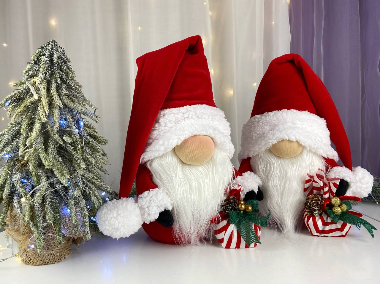 pattern pdf scandinavian gnome Santa Claus Christmas - Image 5