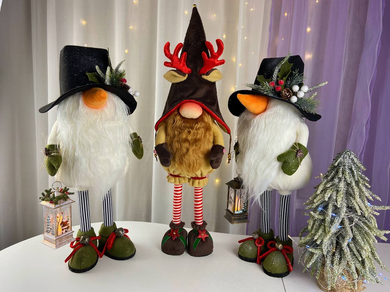 pattern pdf scandinavian gnome snowman Christmas - Image 11