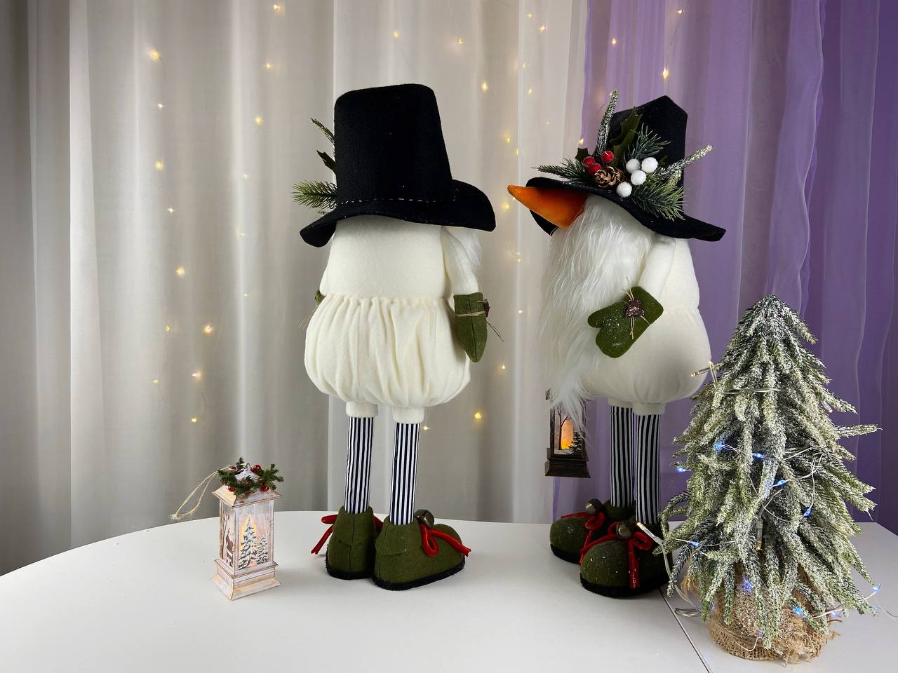 pattern pdf scandinavian gnome snowman Christmas - Image 3