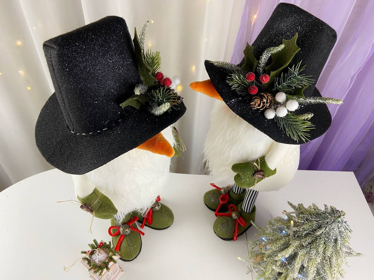 pattern pdf scandinavian gnome snowman Christmas - Image 5