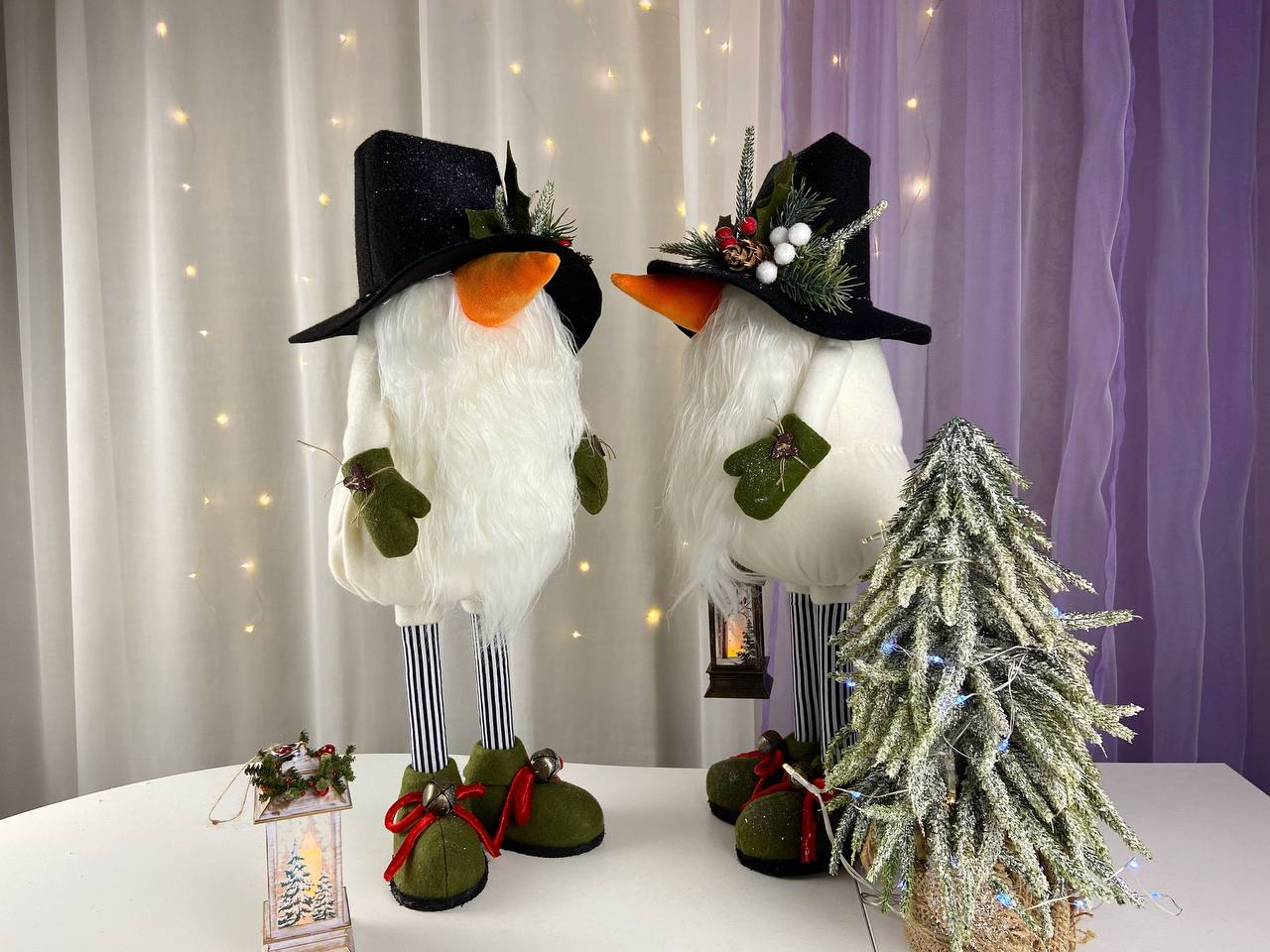 pattern pdf scandinavian gnome snowman Christmas - Image 7