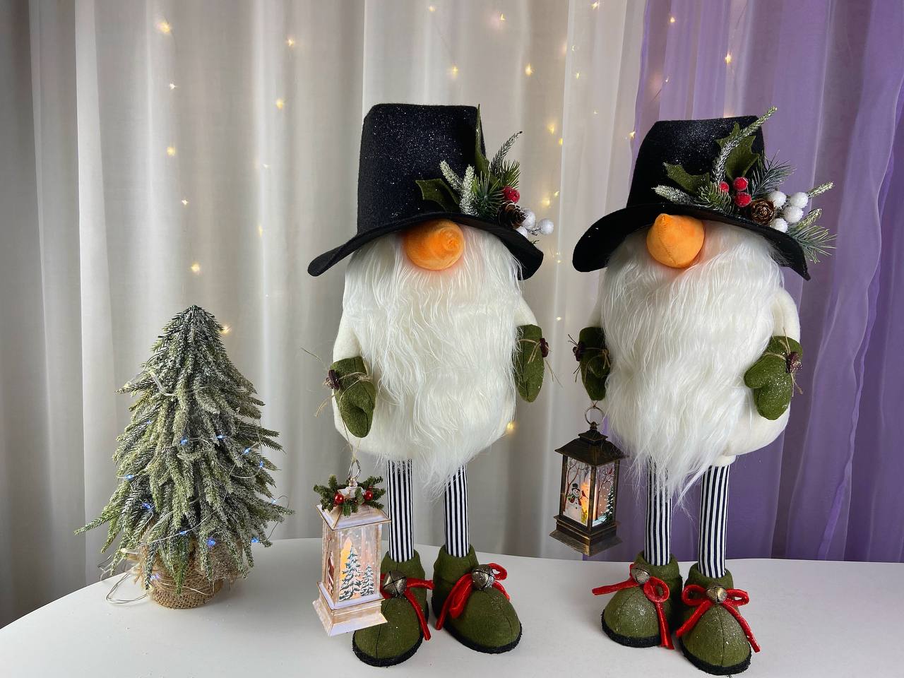 pattern pdf scandinavian gnome snowman Christmas - Image 2
