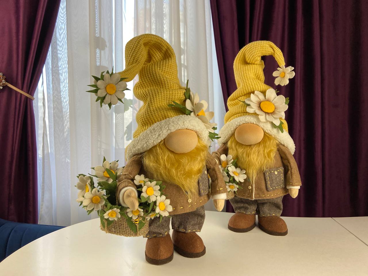 pattern pdf for scandinavian gnome daisy gnome chamomile flower gnome - Image 10