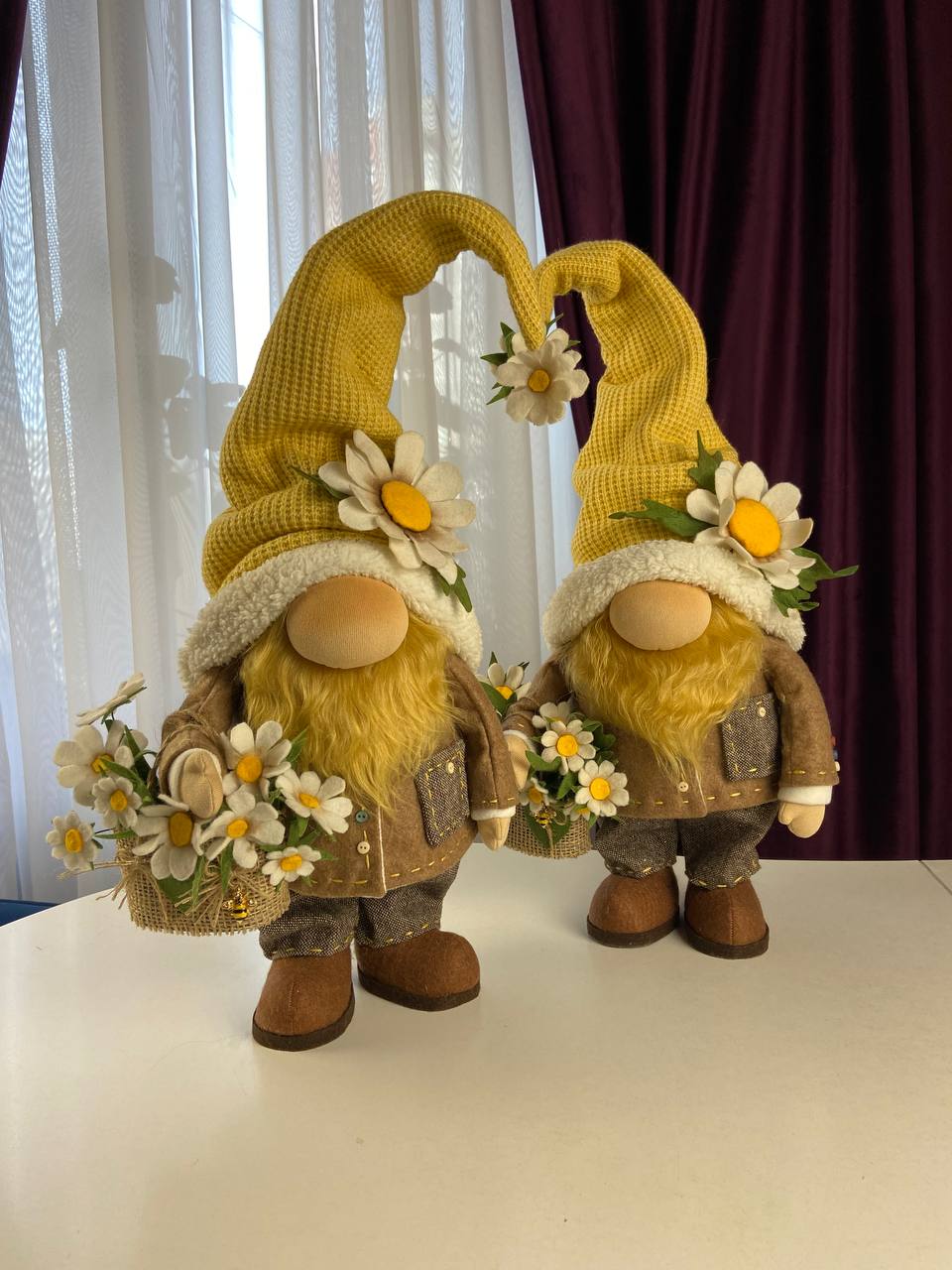 pattern pdf for scandinavian gnome daisy gnome chamomile flower gnome - Image 12