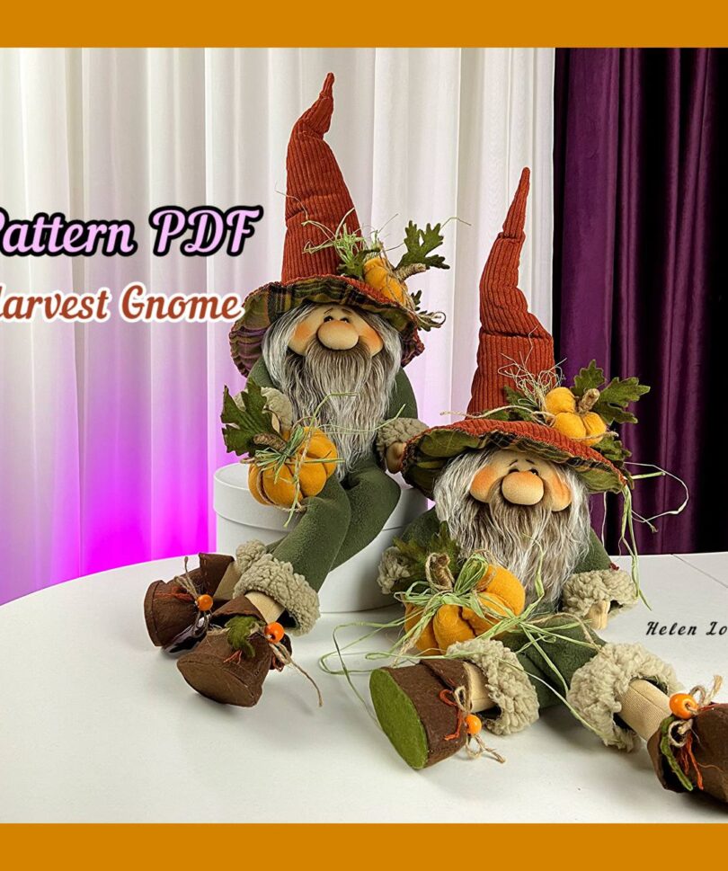 pattern pdf for scandinavian harvest gnome