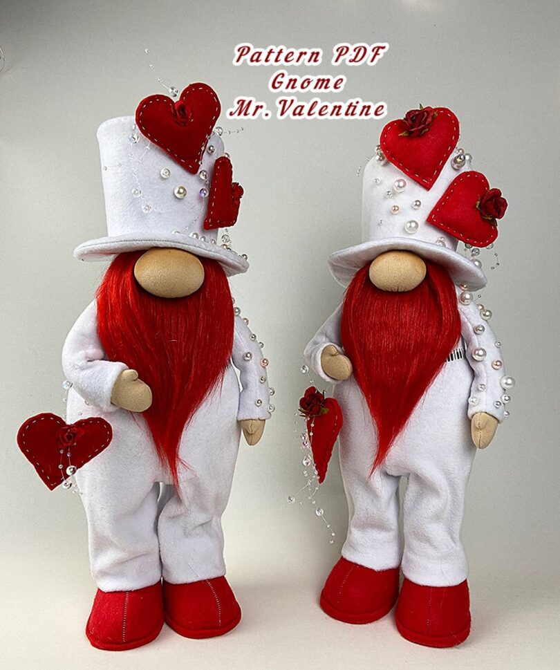 pattern pdf Scandinavian Gnome Mr. Valentine