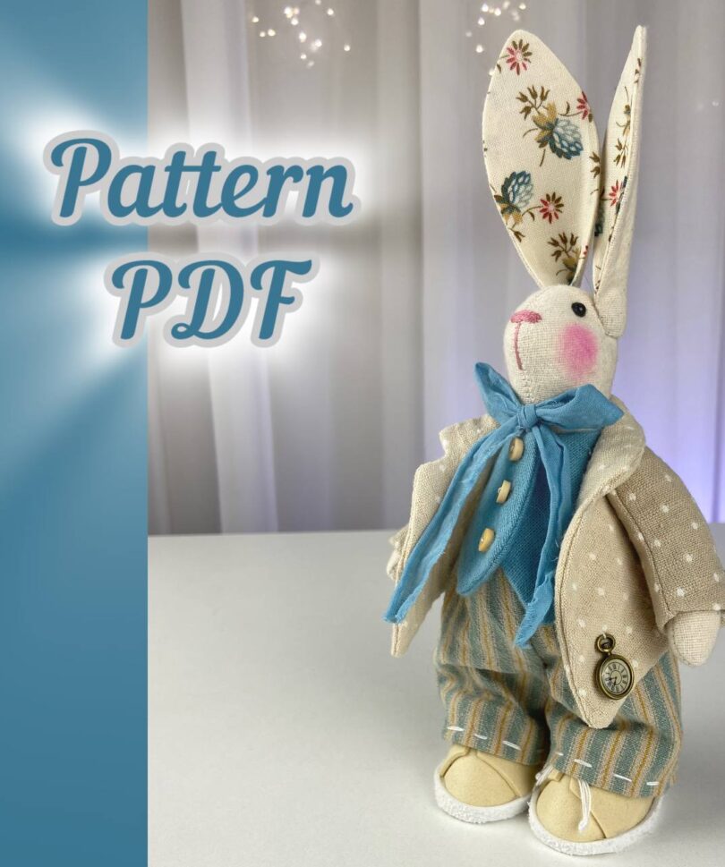 pattern pdf sweet bunny boy