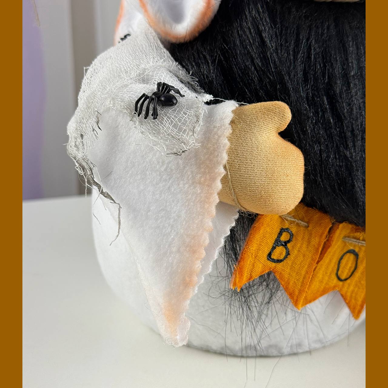 pattern pdf scandinavian gnome ghost for Halloween - Image 4