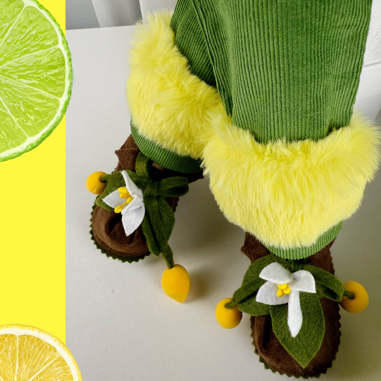 Scandinavian Lemon Gnome Sewing Pattern: Limoncello Decor - Image 9