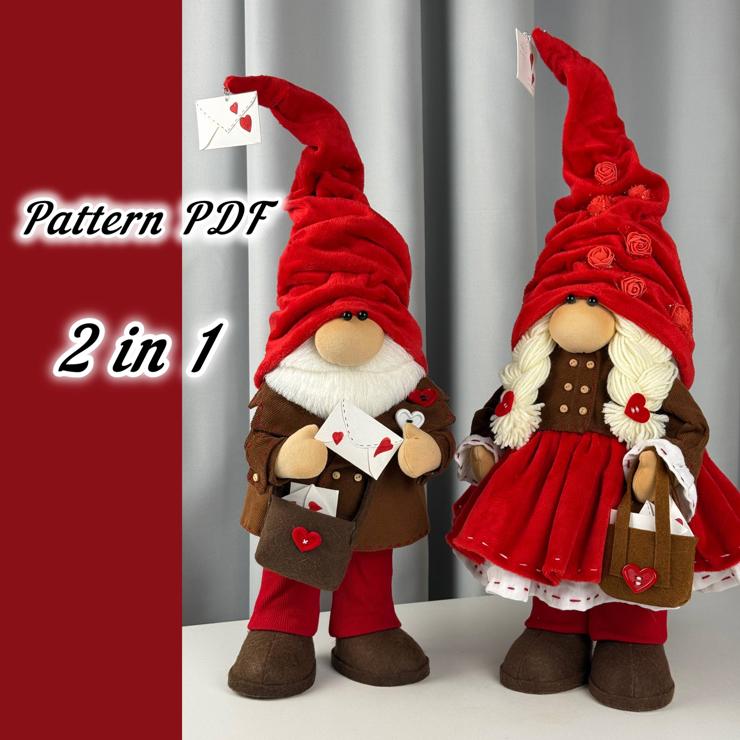 Set of Gnomes Postman of Love Boy+ Girl - Image 6