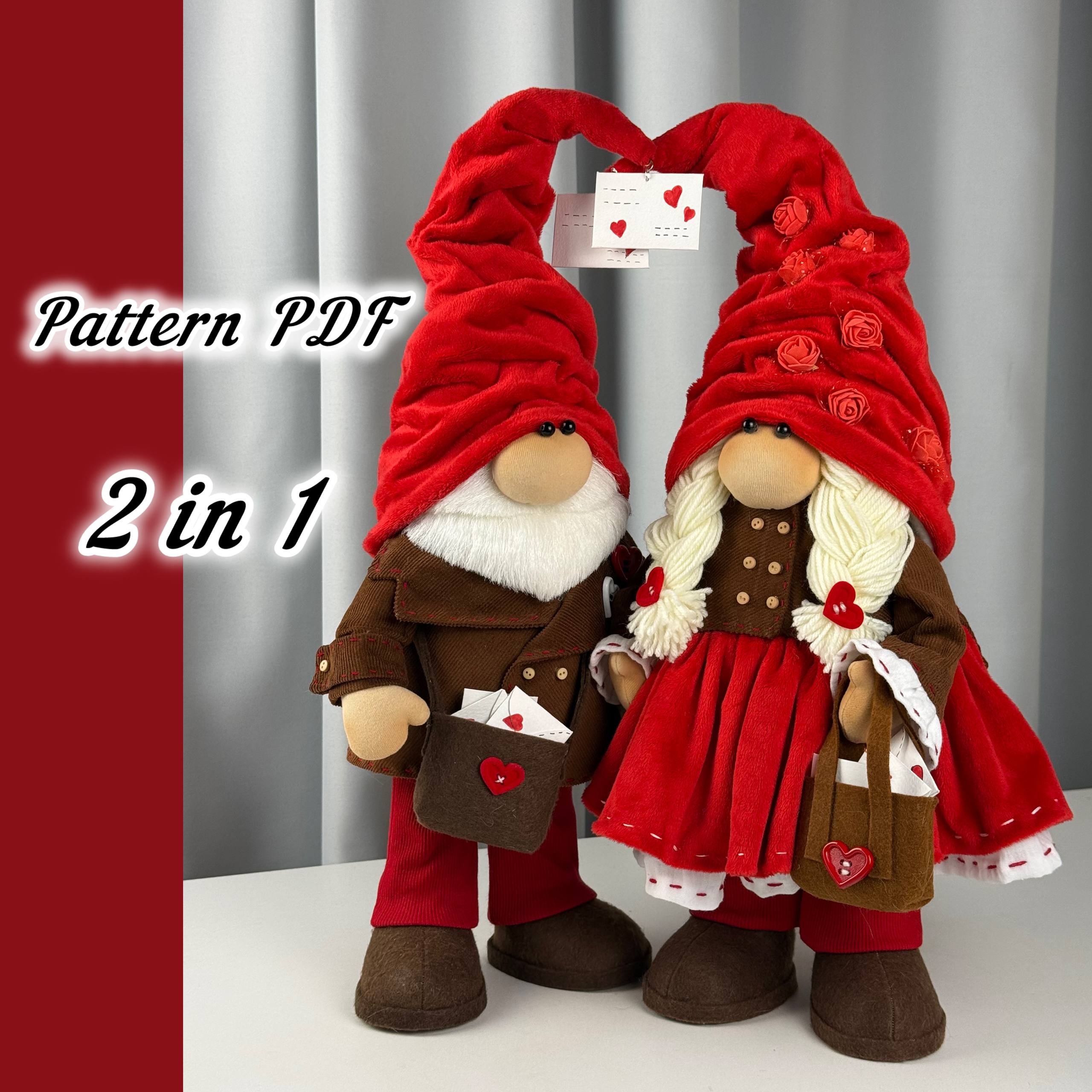 Set of Gnomes Postman of Love Boy+ Girl - Image 5