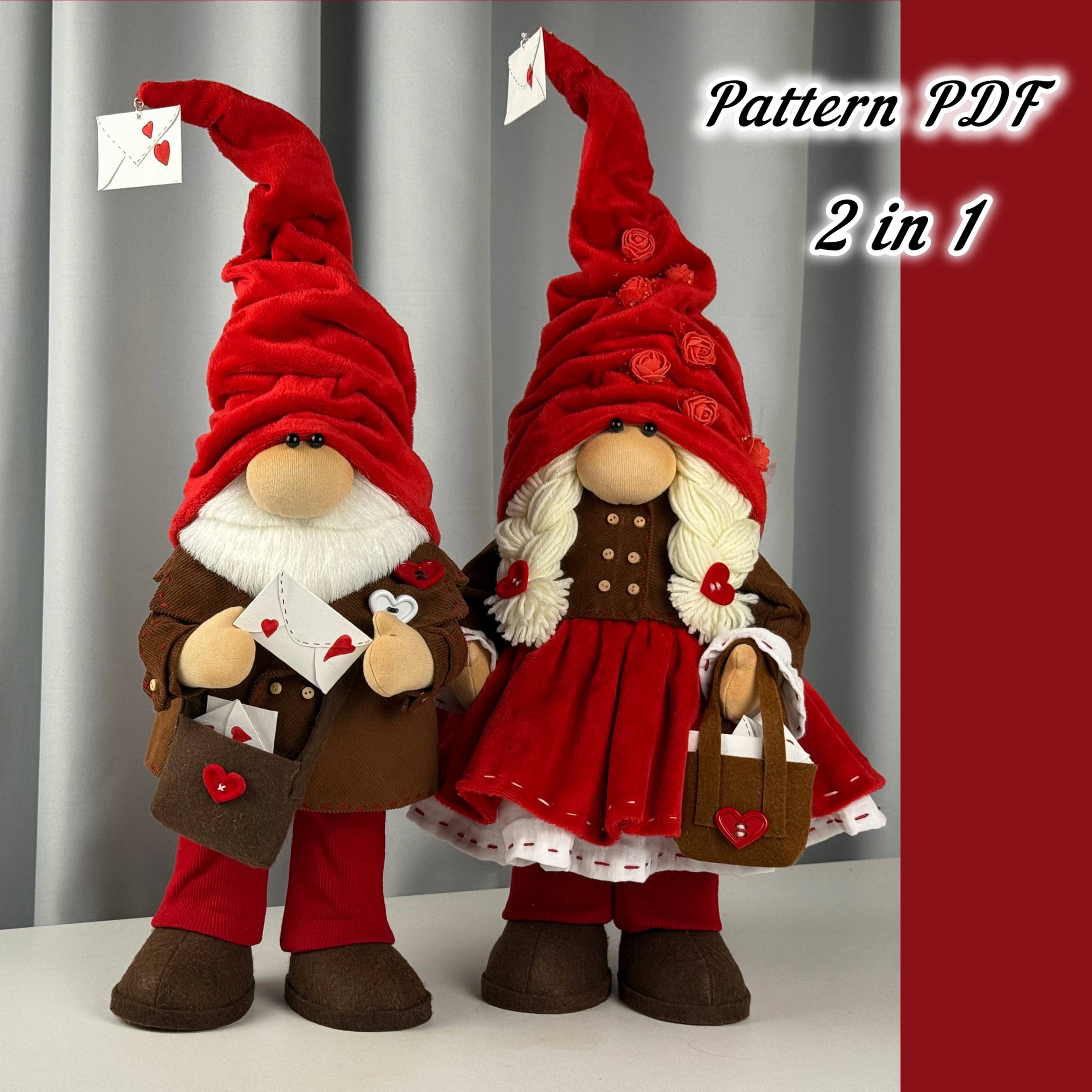 Set of Gnomes Postman of Love Boy+ Girl - Image 2