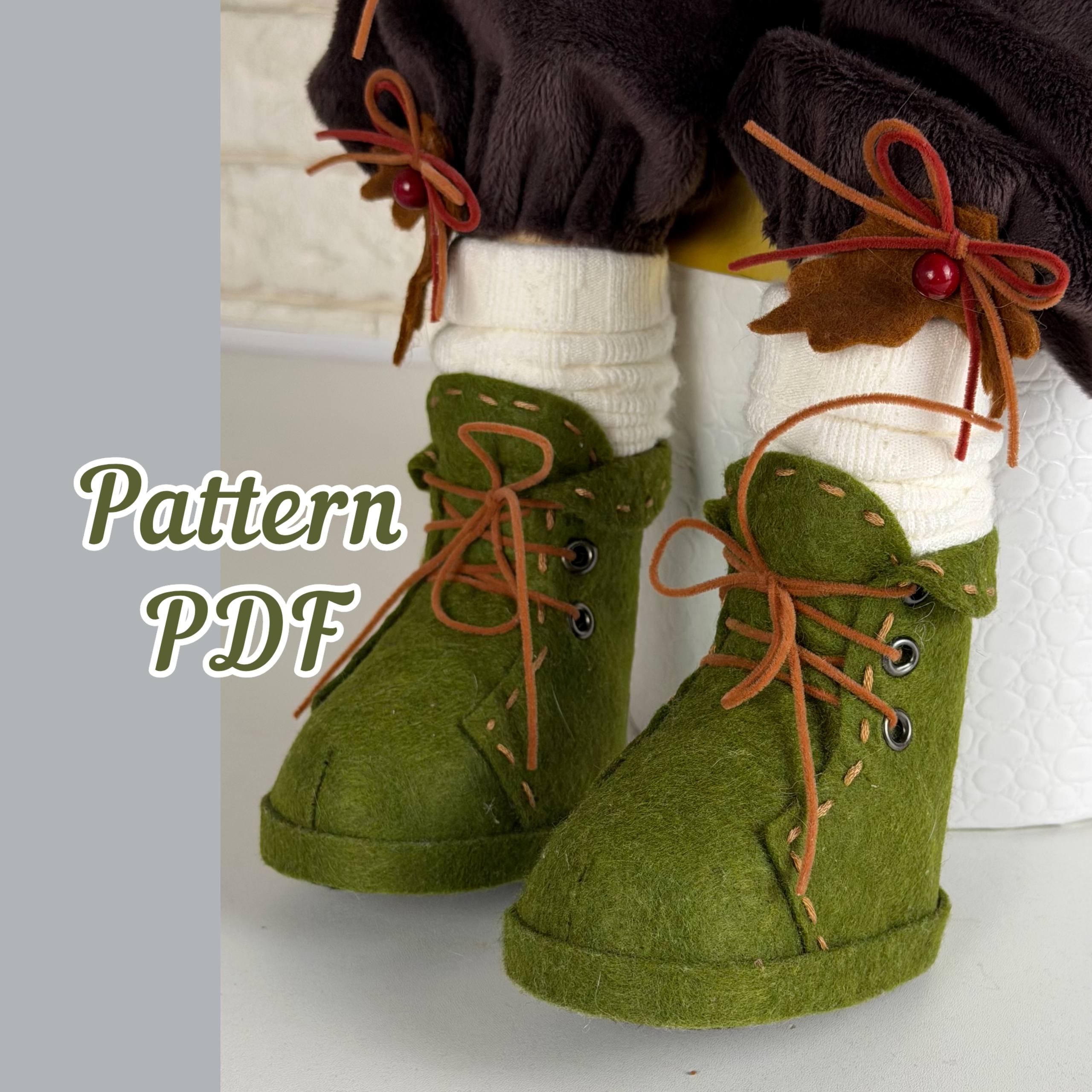 Scandinavian Gnome Sewing Pattern PDF, Woodland Gnome Oakley 18", DIY Forest Gnome Pattern, Fall Gnome Tutorial - Image 6